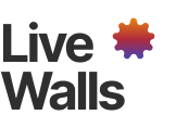 LiveWalls Logo Left